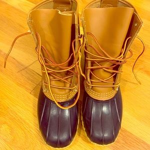 LL Bean Duck Boots in Navy - BRAND NEW!